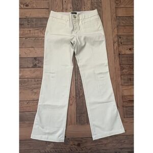 Twill Banana Republic MARTIN Pants, Sz: 10R, Light Celery (b23) Preppy Summer
